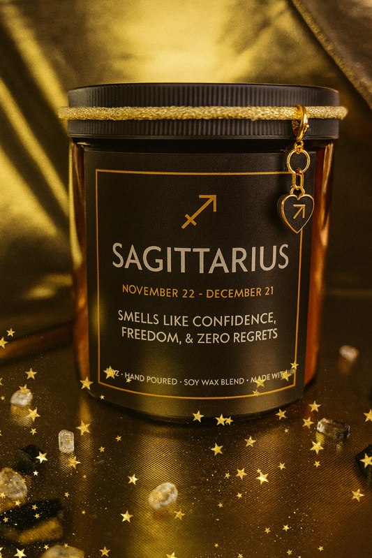 Sagittarius’s Flame Candle