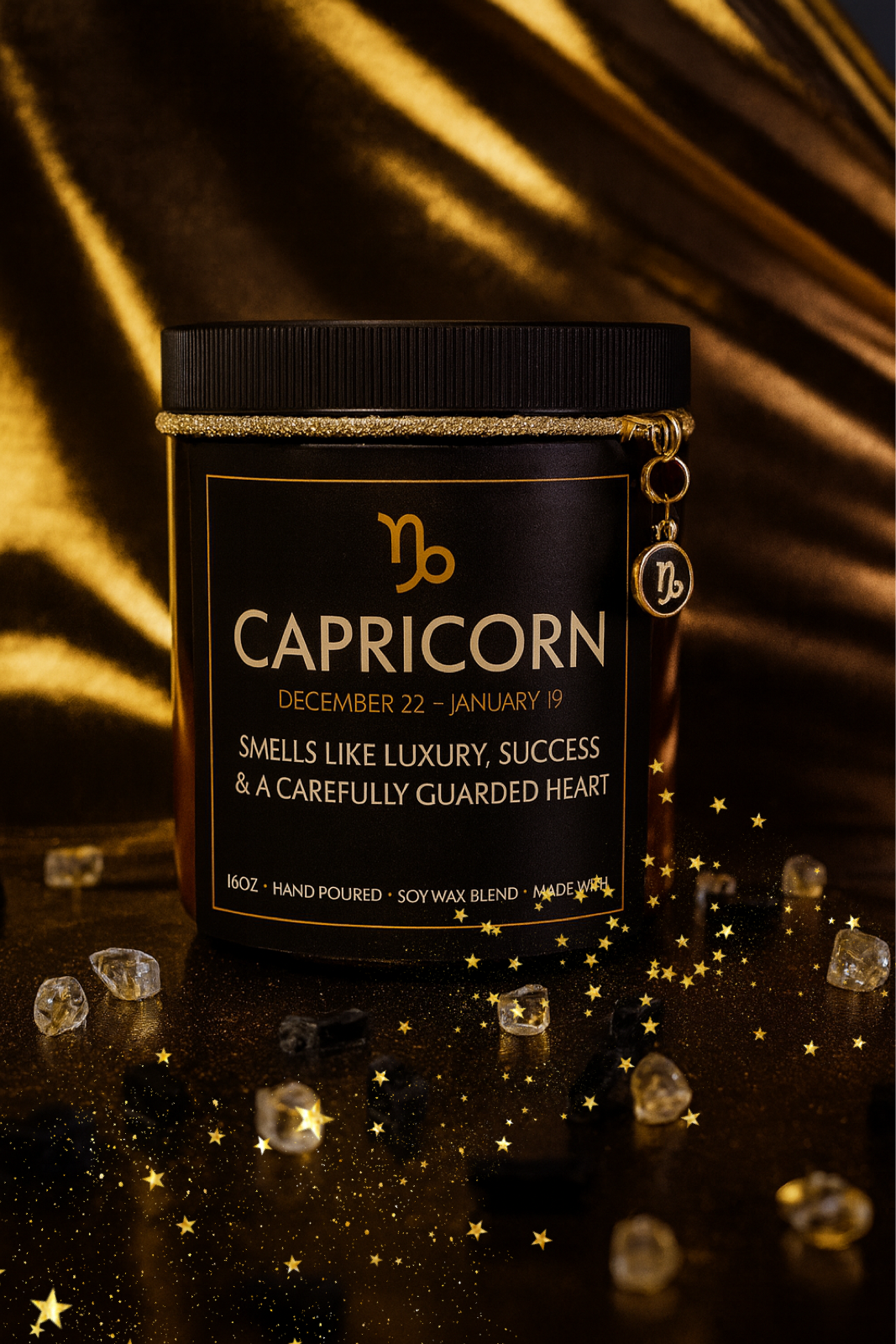 Capricorn’s Flame Candle