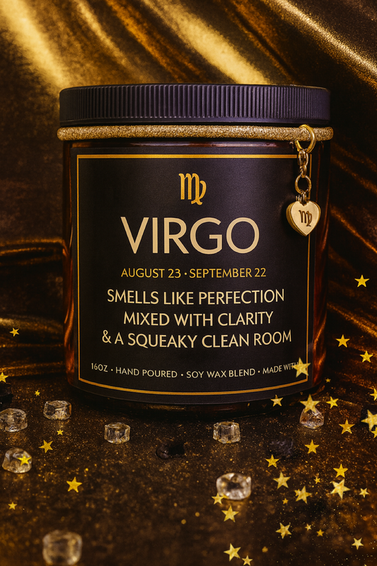 Virgo’s Flame Candle
