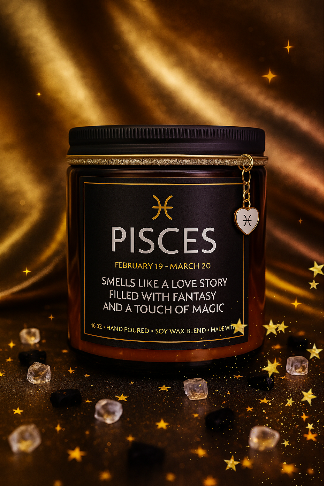 Pisces’s Flame Candle