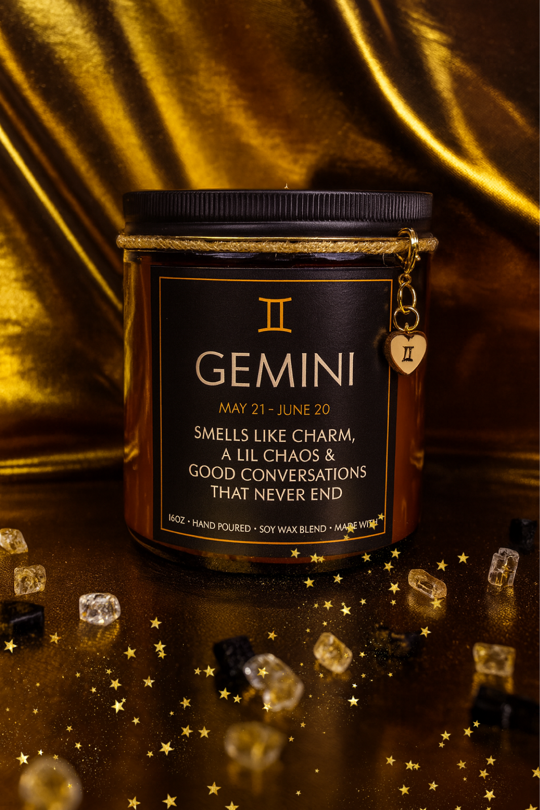 Gemini’s Flame Candle